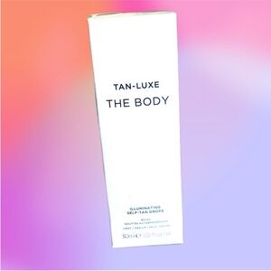 TAN-LUXE the Body Illuminating Self Tan Drops light/med 1.01 fl oz NIB & Sealed